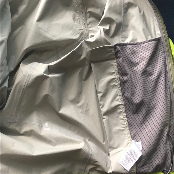 Neon Green Running Jacket with Hood - Picture 7 of 11